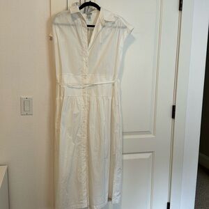 NWT A New Day White Cotton Summer Maxi Dress